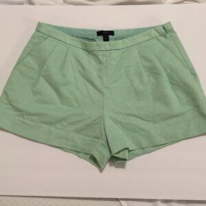 J.Crew Mint Green Cotton Shorts Size 6